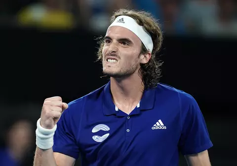 Stefanos Tsitsipas și-a lovit tatăl cu racheta de tenis!