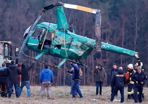 Un elicopter s-a prăbușit în Austria. Trei persoane au fost rănite
