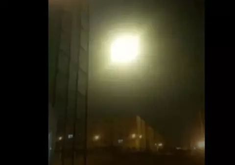 Momentul în care o rachetă lovește avionul ucrainean. Aeronava a mai zburat câteva minute
