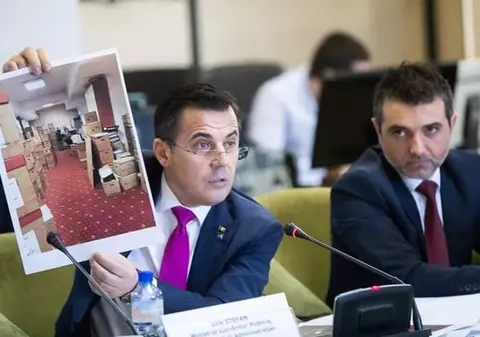 Ministrul Ion Ştefan a făcut "circ" la audierea din Parlament. A numit PSD-ul "ciumă roşie" şi a vorbit despre "strategia antecorupţie"