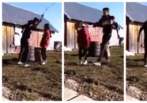 Adolescenta de 15 ani bătută cu biciul a fost internată într-un centru de primire urgență