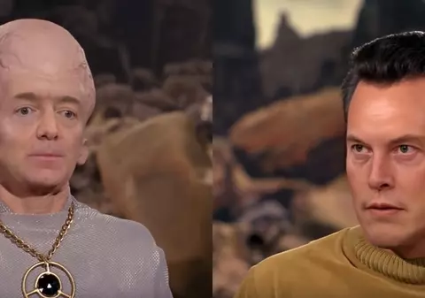 Un filmuleț fals, care îi prezintă pe Jeff Bezos și Elon Musk în Star Trek, face senzație pe internet
