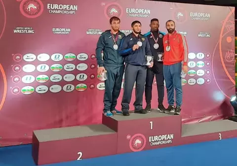 Albert Saritov, argint pentru România la Europenele de lupte de la Roma. Okhlopkov, bronz în ultima zi