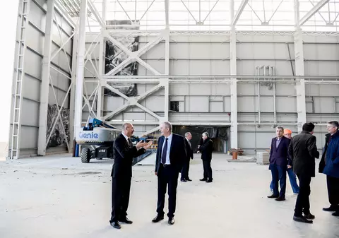 Avioanele Airbus 320 şi Boeing 737 vor fi reparate lângă Aeroportul Iași. Primele imagini din hangar