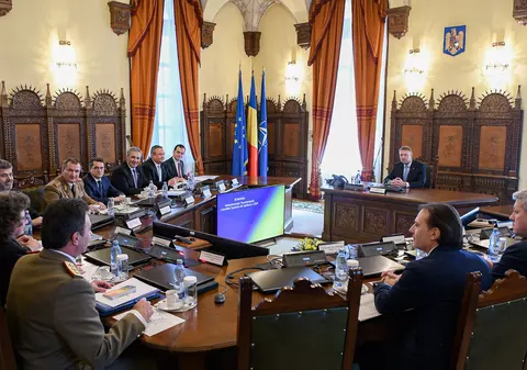 Şedinţa CSAT s-a încheiat. Klaus Iohannis: "Vor fi suplimentate măsurile de control la punctele de frontieră. Nu există motive de panică"