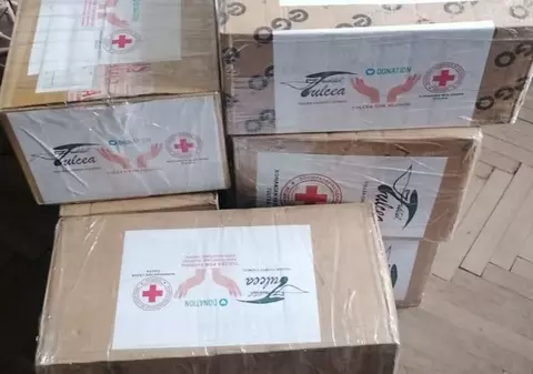 Tulcea trimite în China zeci de mii de măști de protecție