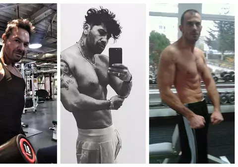 Petrec mai mult timp la sală decât la job! Ei sunt bărbații din showbiz care ar putea concura oricând la un concurs de fitness!