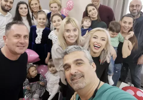 Aurelian Temișan, mesaj după ce i-a rupt turta fetiței lui George Burcea și a Andreei Bălan. „Eu, singurul bărbat mândru”