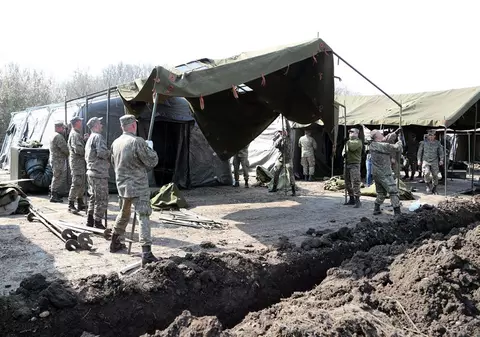 VIDEO | M.Ap.N a anunțat că Spitalul Mobil Operaţional ROL 2, de la Ana Aslan, va fi gata astăzi