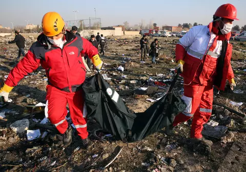 După două luni, iranienii au acceptat să trimită Ucrainei cutiile negre ale avionului doborât