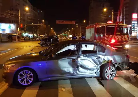 Mihai Chirică, implicat într-un accident rutier. Edilul a fost dus la spital