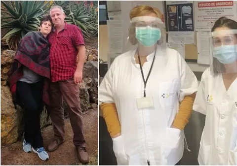 După ce și-au văzut afacerea închisă de epidemie, doi români din Insulele Canare și-au luat imprimanta 3D și fac viziere de protecție pe care le-au donat medicilor și polițiștilor locali