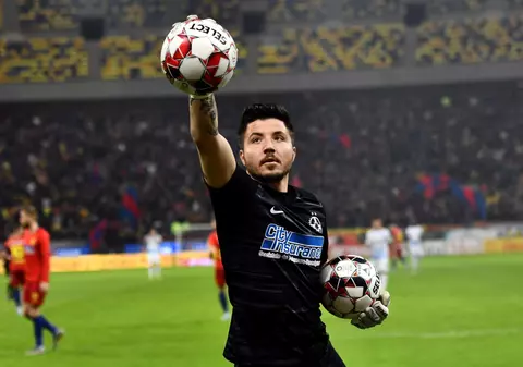 Scandal la FCSB! Portarul Cristi Bălgrădean a semnat pe ascuns cu CFR Cluj! Gigi Becali l-a acuzat de trădare