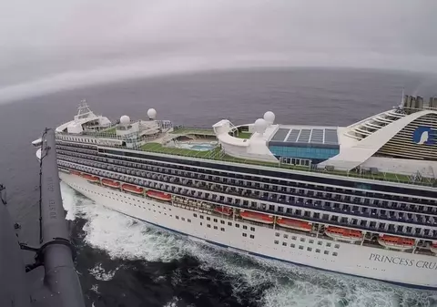 SUA anunță 21 de cazuri de infecție cu coronavirus la bordul unei nave de croazieră din largul Californiei