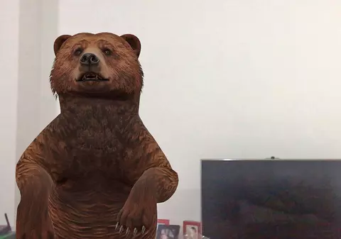 Distracţia momentului pentru copii | Animale 3D în sufragerie sau în bucătărie, create cu telefonul