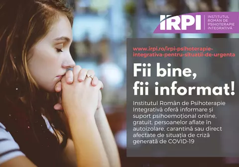 [Dă binele mai departe] Fii bine, fii informat!
