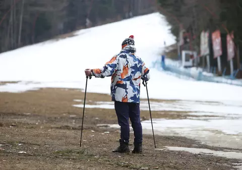 Imagini nemaivăzute din una dintre cele mai aglomerate stațiuni de pe Valea Prahovei