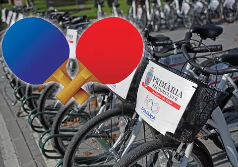 Cheltuieli de pandemie la Primăria Sectorului 6: contract de 28.000 de euro pentru întreținerea bicicletelor din parcuri și 100 de palete de ping-pong. Ce spun oficialii