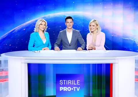 Prezentatorii de știri de la PRO TV lucrează în regim de 14 zile, non-stop, cu 14 zile libere