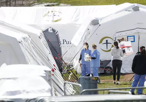 Un centru medical din SUA a cerut teste anti-Covid-19 și a primit saci pentru cadavre