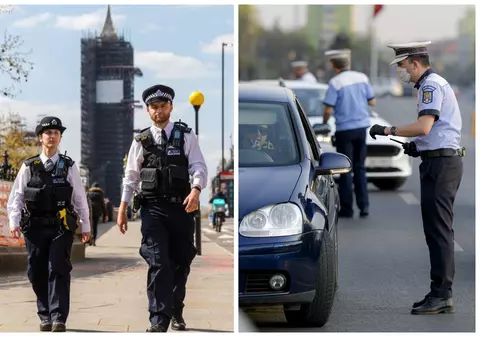 Efectul presiunii șefilor poliției asupra agenților ca ”să-i ardă” pe cetățeni: englezii au dat 3.000 de amenzi, în timp ce Poliția Română a împărțit aproape 140.000