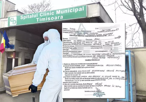 DOCUMENTE. Morţii din „containerele COVID”, netrecuţi în statistici. La Timişoara, pe poarta unui spital care nu a raportat niciun deces au ieşit 13 sicrie sigilate