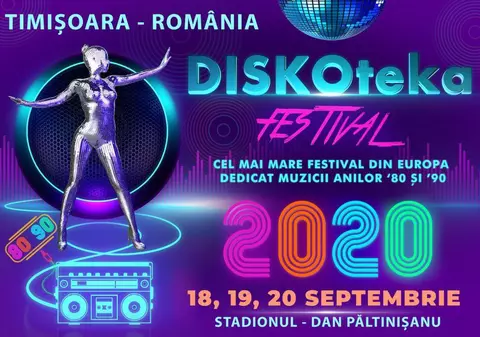 Festivalul Diskoteka se amână. Noile date: 18-20 septembrie
