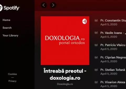 „Întreabă preotul” poate fi ascultată și pe Spotify. Internauții pot vorbi cu preotul live