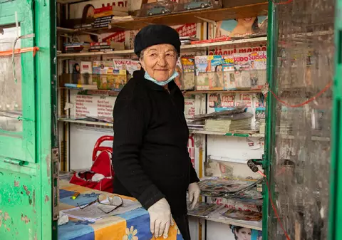 Ultima zi în care doamna Georgeta a vândut ziare. ”Nu vreau să mor proastă, știți?”﻿