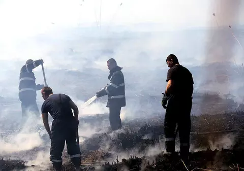 Firma vinovată de incendiul de la Periş a fost amendată de Garda de Mediu. Reacția ministrului Costel Alexe