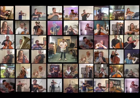 VIDEO / Mari orchestre ale lumii și-au mutat concertele în propria sufragerie, iar rezultatul e copleșitor