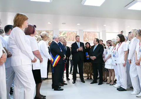 Iohannis retrage decoraţia acordată Spitalului Județean din Suceava anul trecut