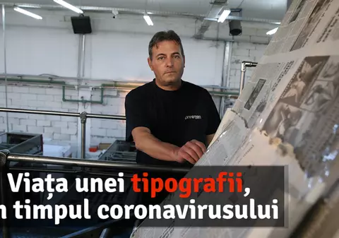 VIDEO Ziarele nu mai primesc „lumina tiparului” și tipografii caută salvarea în ambalaje. Speranță în criza de coronavirus: „Chiar așa, o țară fără ziar nu cred că va fi…”