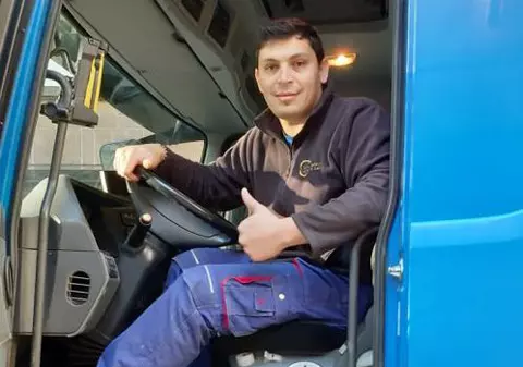 Un român, șofer de camion în Berlin, povestește cum le mulțumește Germania că lucrează în pandemie: “În ochii lor, suntem niște eroi”