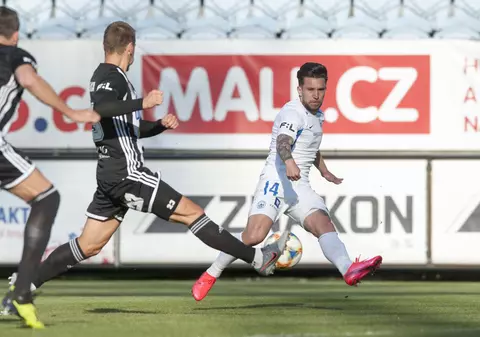 Alexandru Băluță, primul fotbalist român care marchează un gol oficial, de la izbucnirea pandemiei. A adus trei puncte pentru Liberec