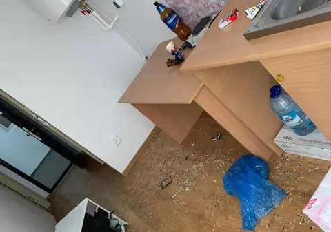 Un centru de carantină din Galați a fost devastat de românii cazați acolo