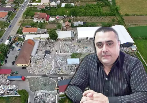 În inima localității Bălești, lângă Târgu Jiu, primăria a inventat o „zonă industrială” între case, ca să permită apariția unui depozit de deșeuri