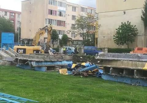 Stadionul Carpați din Brașov a fost demolat. Ce va construi în loc
