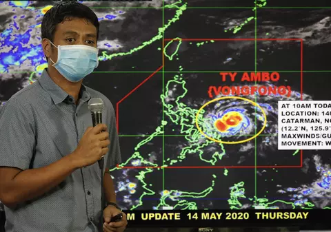 Taifun în Filipine. Virusul complică măsurile de evacuare a zeci de mii de locuitori