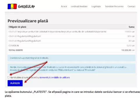 Românii pot plăti cu cardul 30 de impozite şi contribuţii. Înregistrarea în Spaţiul Privat Virtual se poate face prin sistem video