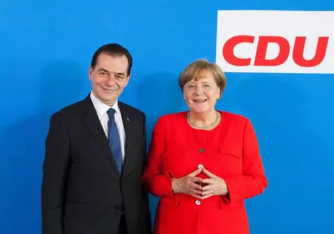 Angela Merkel l-a sunat pe Ludovic Orban. Cei doi oficiali au discutat despre situaţia sezonierilor care muncesc în Germania