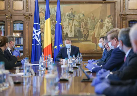 O nouă ședinţă la Palatul Cotroceni privind măsurile de gestionare a epidemiei COVID-19