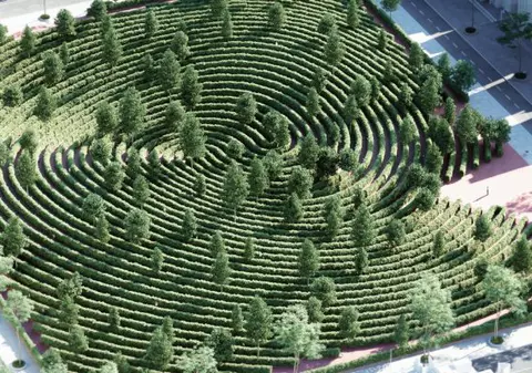 La Viena apare primul parc din lume conceput din distanțarea socială. Labirinturi și garduri vii