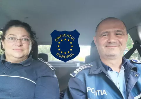 O femeie care se pregătea să se arunce de la etajul 4 a fost salvată de doi polițiști