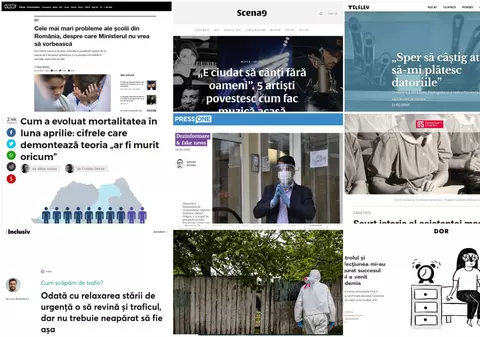 Coronavirus. Ce scrie presa alternativă din România: cum a evoluat mortalitatea în luna aprilie și ce fac muzicienii fără public