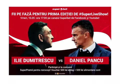 (Publicitate) Prinde prima ediție din #SuperLiveShow! Competiția legendelor începe! Vezi cine va fi câștigătorul!