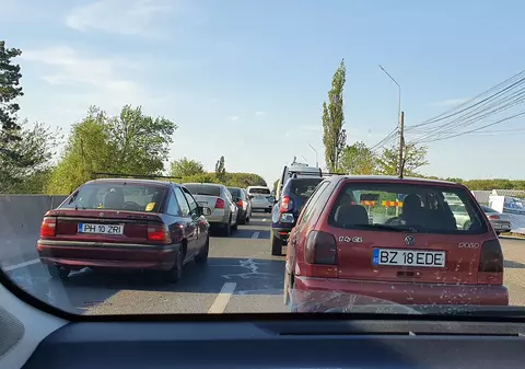 Autostrăzile A3, A2 și DN1 sunt aglomerate, duminică seara. Se întorc turiștii de la munte și de pe litoral
