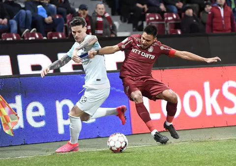 CFR Cluj - FCSB 1-0. Echipa lui Dan Petrescu, pas mare spre titlul de campioană