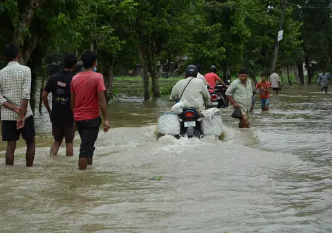Un milion de oameni din statul indian Assam au fost nevoiți să-și părăsească locuințele, din cauza inundațiilor