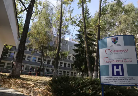 Alte trei cadre medicale și trei pacienți de pe Secția de Cardiologie din Spitalul de Urgență Miercurea-Ciuc sunt bolnavi de COVID-19